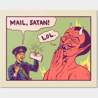Mail, Satan! Posters and Art